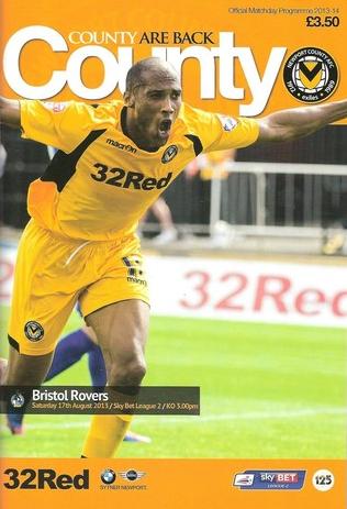 NEWPORT COUNTY v BRISTOL ROVERS 2013/14